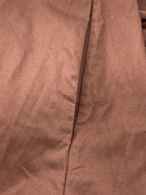 MARGARET HOWELL（マーガレットハウエル）MARGARET HOWELL (マーガレットハウエル) WASHED COTTON SATIN ワンピース ブラウン サイズ:2の古着・服飾アイテム