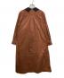 MARGARET HOWELL (マーガレットハウエル) WASHED COTTON SATIN ワンピース ブラウン サイズ:2：15000円