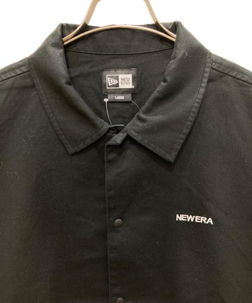 New Era（ニューエラ）New Era (ニューエラ) コーチジャケット ブラック サイズ:L 未使用品の古着・服飾アイテム