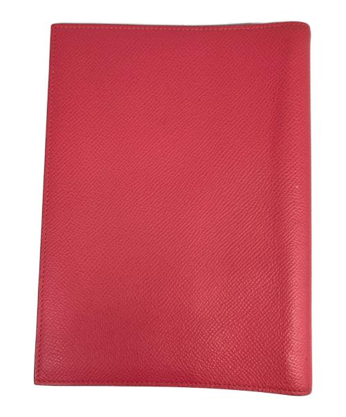 HERMES（エルメス）HERMES (エルメス) グローブトロッター 手帳カバー ローズアザレの古着・服飾アイテム