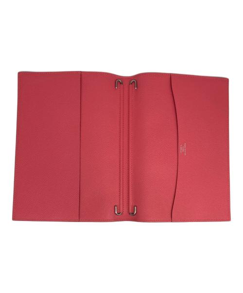 HERMES（エルメス）HERMES (エルメス) グローブトロッター 手帳カバー ローズアザレの古着・服飾アイテム