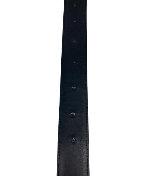 GUCCI（グッチ）GUCCI (グッチ) インターロッキングGGベルト ブラックの古着・服飾アイテム