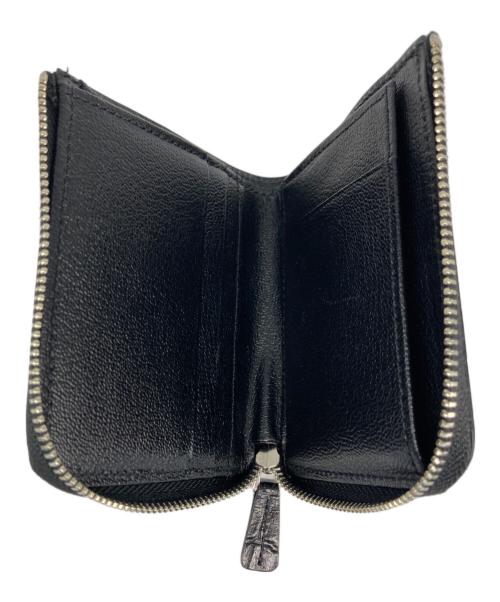 MAISON CANAU（メゾンカナウ）MAISON CANAU (メゾンカナウ) クロコ型押しウォレット ブラックの古着・服飾アイテム