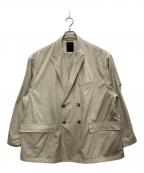 DAIWA PIER39ダイワ ピア39）の古着「TECH DOUBL E-BREASTED JACKET/テック ダブル ブレスト ジャケット」｜ベージュ