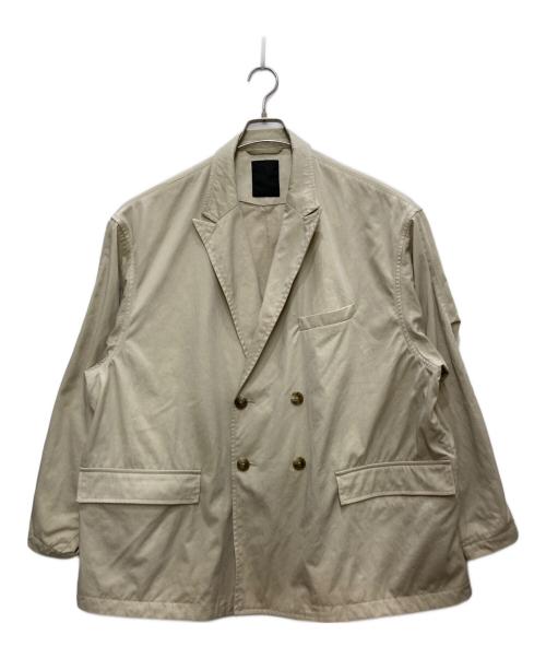 DAIWA PIER39（ダイワ ピア39）DAIWA PIER39 (ダイワ ピア39) TECH DOUBL E-BREASTED JACKET/テック ダブル ブレスト ジャケット ベージュ サイズ:Ｍの古着・服飾アイテム