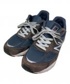 NEW BALANCEニューバランス）の古着「ローカットスニーカー」｜ネイビー