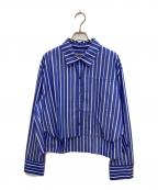 minitzミニッツ）の古着「SHORT SHIRT/ショートシャツ」｜ブルー