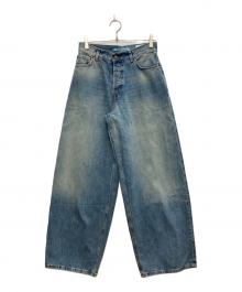 haikure（ハイクル）の古着「BETHANY MID BLUE-ASIAN FIT/ベセニー  ミッド  ブルー  アジアン フィット」｜インディゴ