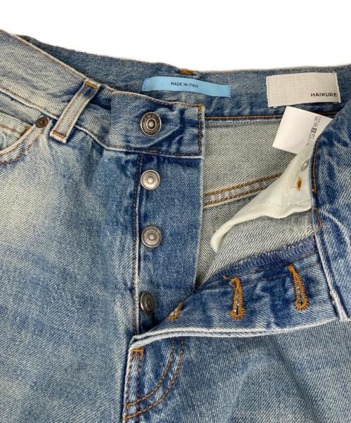 haikure（ハイクル）HAIKURE (ハイクル) BETHANY MID BLUE-ASIAN FIT/ベセニー  ミッド  ブルー  アジアン フィット インディゴ サイズ:23の古着・服飾アイテム