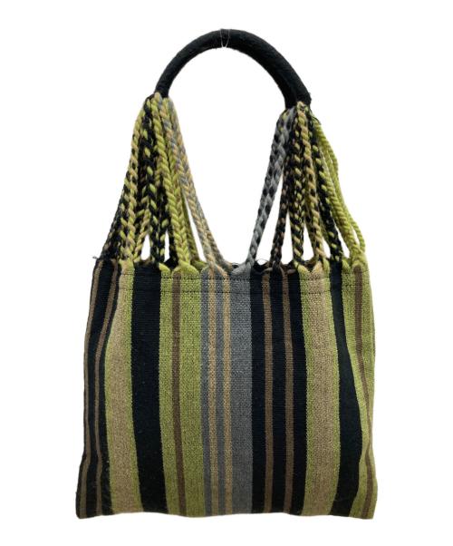 MARNI（マルニ）MARNI (マルニ) フラワーカフェハンモックバッグ グリーンの古着・服飾アイテム