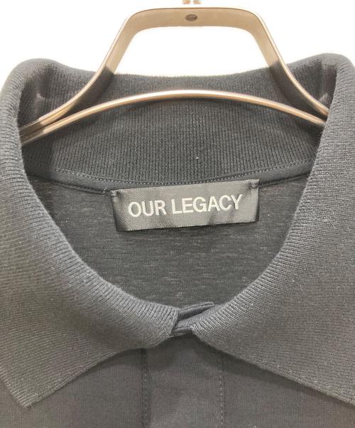 OUR LEGACY（アワーレガシー）OUR LEGACY (アワーレガシー) RUGBY LONGSLEEVE カットソー ブラック サイズ:46の古着・服飾アイテム