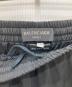 中古・古着 BALENCIAGA (バレンシアガ) トラックワイドナイロンパンツ ブラック サイズ:XXS：80000円