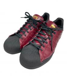 adidas（アディダス）の古着「SUPER STAR スニーカー」｜レッド