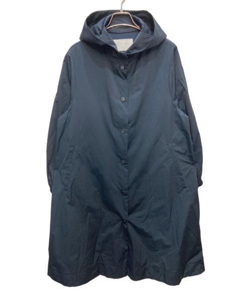 BALLSEY（ボールジィ）BALLSEY (ボールジィ) ライトタフタ フーデッドコート ブラック サイズ:34の古着・服飾アイテム