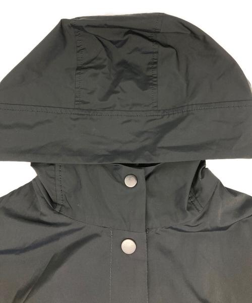 BALLSEY（ボールジィ）BALLSEY (ボールジィ) ライトタフタ フーデッドコート ブラック サイズ:34の古着・服飾アイテム