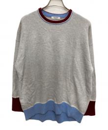 MACPHEE（マカフィー）の古着「NZ LAMBS クルーネックプルオーバー」｜グレー