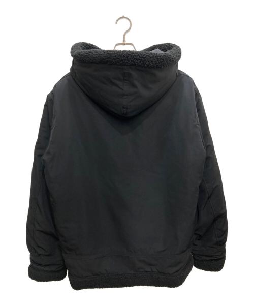 AVIREX（アヴィレックス）AVIREX (アヴィレックス) B-3 HOODIE フライトジャケット ブラック サイズ:XLの古着・服飾アイテム