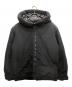 AVIREX（アヴィレックス）の古着「B-3 HOODIE フライトジャケット」｜ブラック