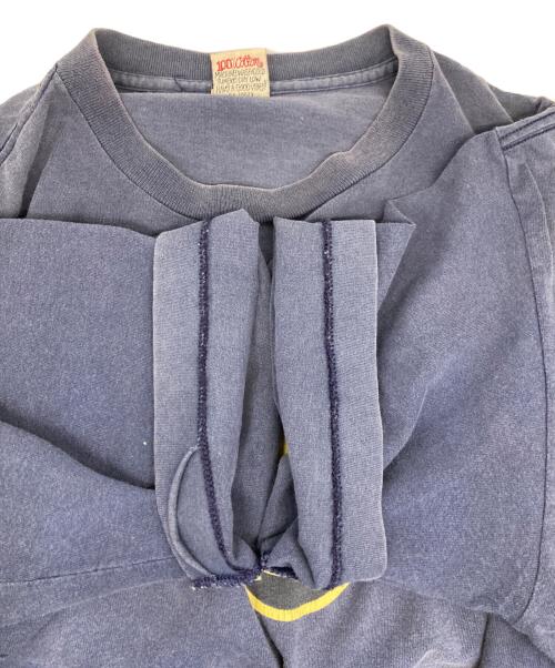 stussy（ステューシー）stussy (ステューシー) プリントTシャツ ネイビー サイズ:Lの古着・服飾アイテム