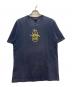 stussy（ステューシー）の古着「プリントTシャツ」｜ネイビー