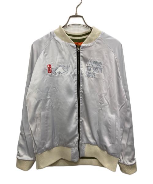 LAUNDRY（ランドリ）LAUNDRY (ランドリ) リバーシブルスカジャン パープル×オレンジ サイズ:L 未使用品の古着・服飾アイテム