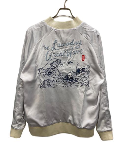 LAUNDRY（ランドリ）LAUNDRY (ランドリ) リバーシブルスカジャン パープル×オレンジ サイズ:L 未使用品の古着・服飾アイテム