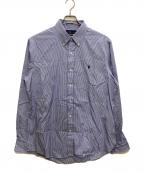 RALPH LAURENラルフローレン）の古着「ストライプシャツ」｜ブルー