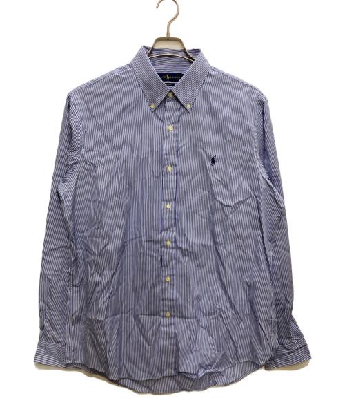 RALPH LAUREN（ラルフローレン）RALPH LAUREN (ラルフローレン) ストライプシャツ ブルー サイズ:L 未使用品の古着・服飾アイテム