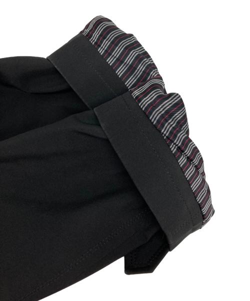 BURBERRY BLACK LABEL（バーバリーブラックレーベル）BURBERRY BLACK LABEL (バーバリーブラックレーベル) チェックトレンチコート ブラック サイズ:Mの古着・服飾アイテム