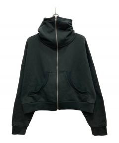 中古・古着通販】DIESEL (ディーゼル) ラムレザー切替ジップパーカー