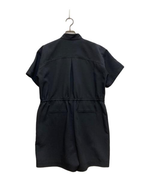 HER LIP TO（ハーリップトゥ）Her lip to (ハーリップトゥ) Oxford Romper/オックスフォード  ロンパース ブラック サイズ:M 未使用品の古着・服飾アイテム