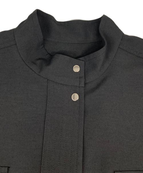 HER LIP TO（ハーリップトゥ）Her lip to (ハーリップトゥ) Oxford Romper/オックスフォード  ロンパース ブラック サイズ:M 未使用品の古着・服飾アイテム