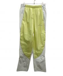 on×POST ARCHIVE FACTION (PAF)（オン×ポストアーカイブファクション）の古着「Zero Pants PAF」｜イエロー×ホワイト