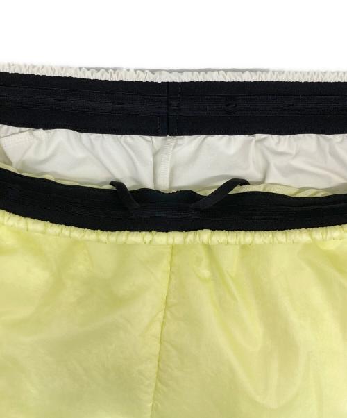on（オン）on (オン) POST ARCHIVE FACTION (PAF) (ポストアーカイブファクション) Zero Pants PAF イエロー×ホワイト サイズ:XSの古着・服飾アイテム