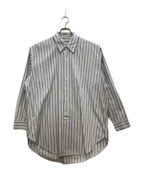 mfpen（エムエフペン）mfpen (エムエフペン) ストライプシャツ ホワイト サイズ:-の古着・服飾アイテム
