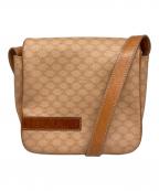 CELINEセリーヌ）の古着「オールドマカダムショルダーバッグ」｜ベージュ