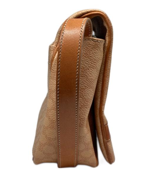 CELINE（セリーヌ）CELINE (セリーヌ) オールドマカダムショルダーバッグ ベージュの古着・服飾アイテム