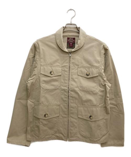 Willis&Geiger（ウィリスアンドガイガー）Willis&Geiger (ウィリスアンドガイガー) SUMMER FLIGHT JACKET ベージュ サイズ:38の古着・服飾アイテム