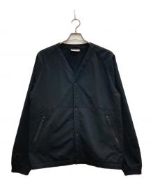 nanamica（ナナミカ）の古着「ALPHADRY CARDIGAN/アルファドライ　カーディガン」｜ブラック