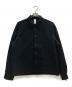 DESCENTE（デサント）の古着「ウインドシールドショートブルゾン」｜ブラック