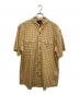 CarHartt（カーハート）の古着「半袖チェックシャツ」｜イエロー