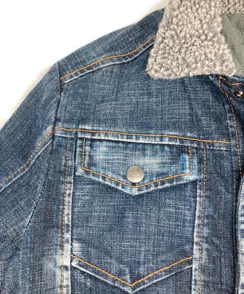 FENDI（フェンディ）FENDI (フェンディ) ズッカ柄デニムジャケット インディゴ サイズ:10Ａの古着・服飾アイテム