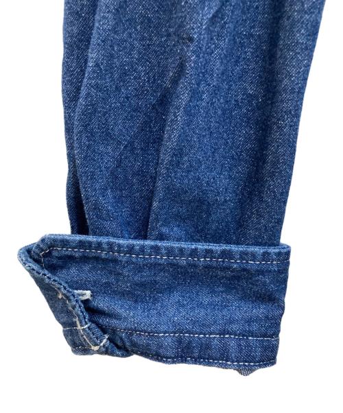 KEBOZ（ケボズ）KEBOZ (ケボズ) デニムシャツ インディゴ サイズ:Ｍの古着・服飾アイテム