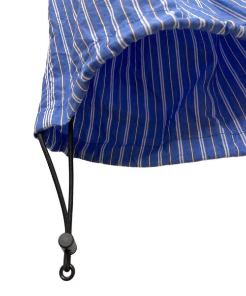 KEBOZ（ケボズ）KEBOZ (ケボズ) ストライプシャツ ブルー サイズ:Ｍの古着・服飾アイテム