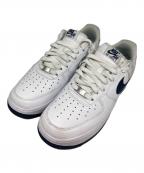 NIKEナイキ）の古着「AIR FORCE 1 07/エアフォース1　07」｜ホワイト×ネイビー