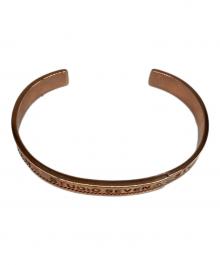 studio seven（スタジオセブン）の古着「バングル」｜ピンクゴールド