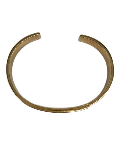 studio seven（スタジオセブン）studio seven (スタジオセブン) Caution Bangle/バングル ゴールドの古着・服飾アイテム