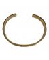 studio seven (スタジオセブン) Caution Bangle/バングル ゴールド：9000円