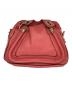 Chloe (クロエ) パラティ 2WAYバッグ レッド：18000円