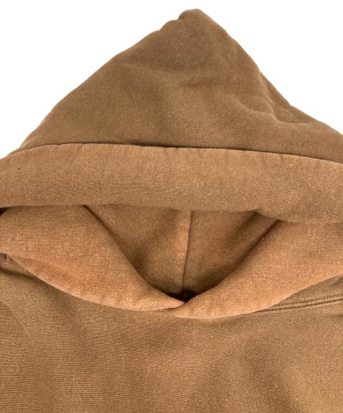 ATON（エイトン）ATON (エイトン) SUVIN NATURAL DYE HOODIE/スビン・ナチュラル・ダイ・フーディ ブラウン サイズ:6の古着・服飾アイテム